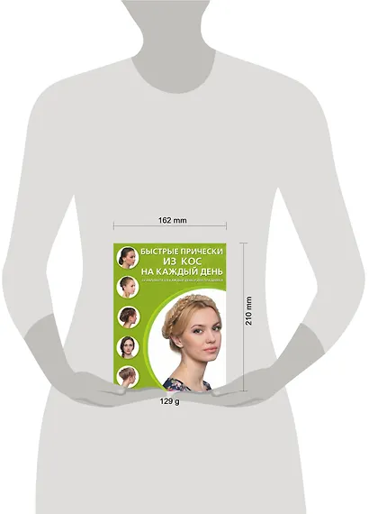 Быстрые прически из кос на каждый день - фото 4