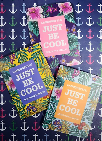 Записная книжка А6 24л кл. "Just be cool" сшивка, ассорти, Languo - фото 3