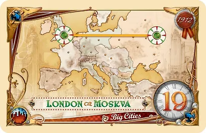 Настольная игра "Ticket to Ride. Европа: 1912" - фото 6