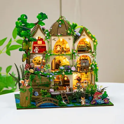 Mini house DIY. Лесной теремок - фото 3