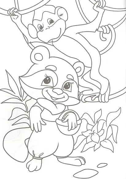 Раскраска А4 Эконом. Сказочные герои - фото 2