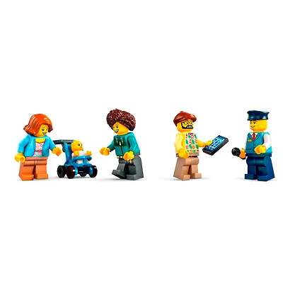 LEGO City: Красный двухэтажный экскурсионный автобус, 384 детали (60407) - фото 11