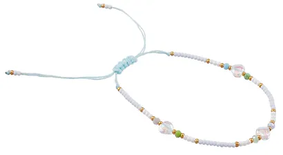 Браслет из бисера голубой, Lafilaf - фото 3