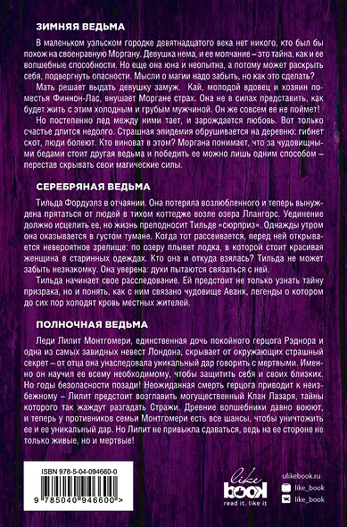 Комплект. Зимняя ведьма + Серебряная ведьма + Полночная ведьма - фото 2