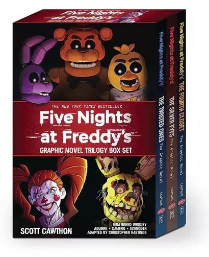 Five Nights at Freddys. Graphic Novel Trilogy Box Set (комплект из 3-х книг) - фото 1