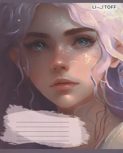 Тетрадь в линейку Listoff, "Сказочный мир", 18 листов, в ассортименте - фото 2