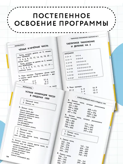 Полный курс обучения. 3 класс. Математика. Русский язык - фото 5
