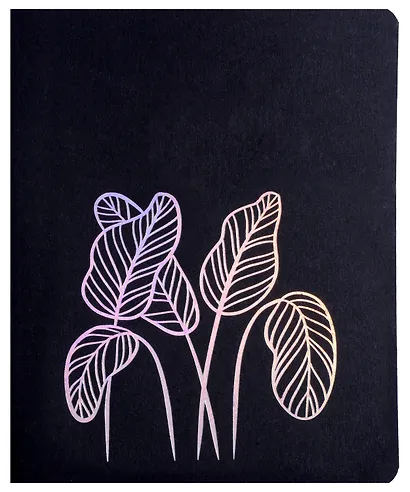 Тетради А5 48л кл. "TOTAL BLACK. Play" цветной диз.картон, тиснение фольгой Голография - фото 7