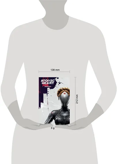 Книга для записей А5 72 листа "Блокнот Atomic Heart. Близняшка и Нечаев" - фото 6