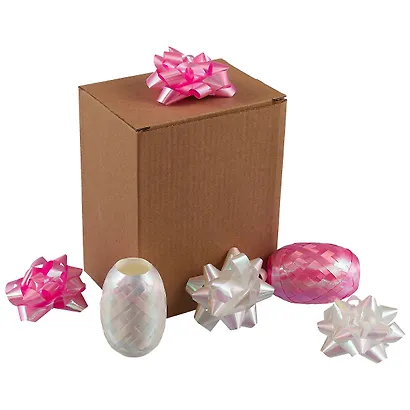 Набор для упаковки «Перламутр», 2 катушки лент, 2 банта - фото 2