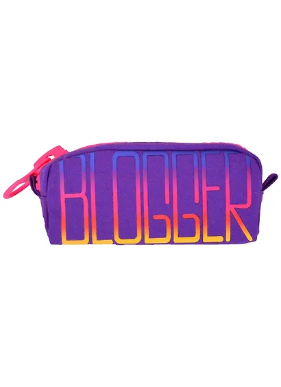 Пенал с большой молнией "Blogger", 21.5 х 10.5 см - фото 2