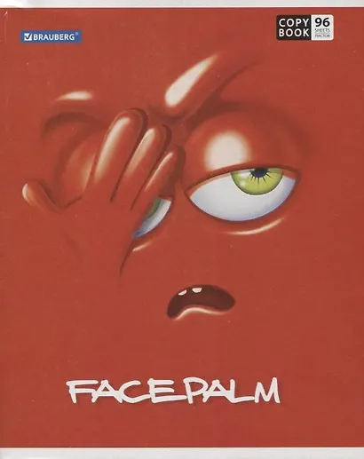 Тетрадь в клетку Brauberg, "Мордашка", 96 листов - фото 2