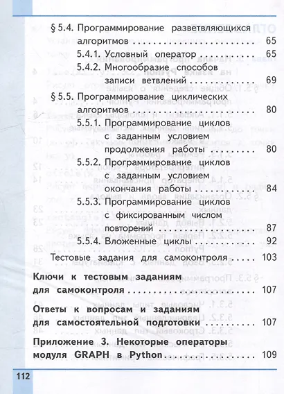 Информатика. 8 класс. Учебное пособие. В 3-х частях. Часть 3 (для слабовидящих обучающихся) - фото 3