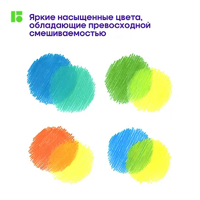 Карандаши цветные 12 цветов "SuperSoft. Жил-бы листов кот", Berlingo - фото 4