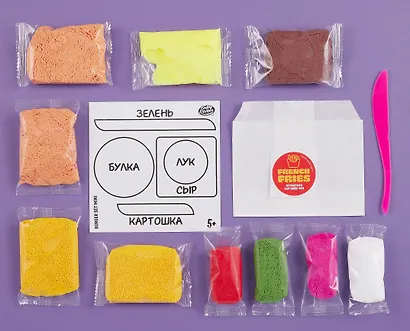 Игрушка в наборе Funny Kitchen Burger set mini - фото 3