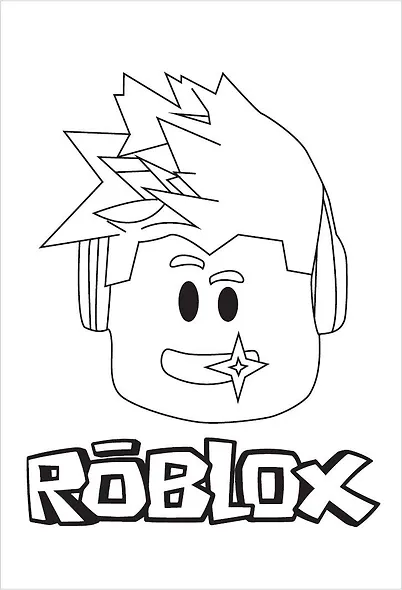 Раскраска для детей Роблокс - фото 4