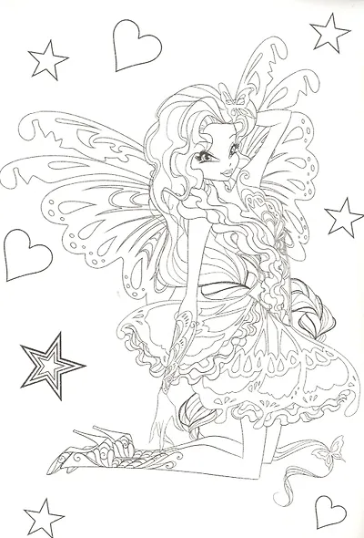 Раскраска А5 Эконом. Winx. Магия дружбы - фото 2