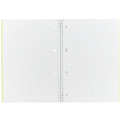 Тетрадь в клетку Hatber, Diamond Neon, А4, 80 листов, желтая - фото 2