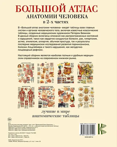 Большой атлас  анатомии человека - фото 2