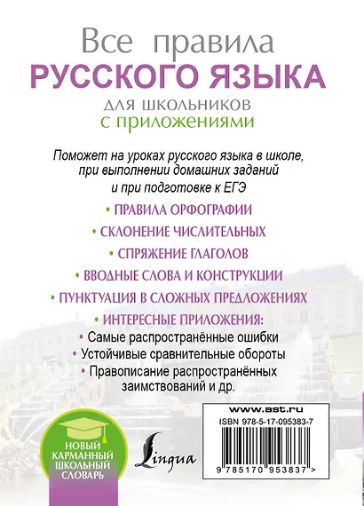 Все правила русского языка для школьников с приложениями - фото 2
