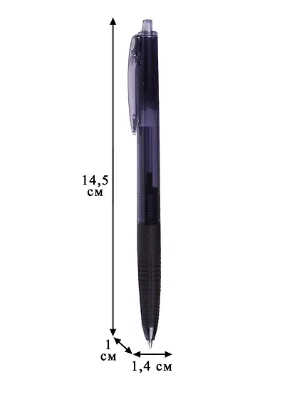 Ручка шариковая Pilot, BPGG-8R-F-(B), автоматическая черная - фото 2