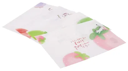 Папка-конверт А4 на кнопке "Котики на фруктах", в ассортименте - фото 7