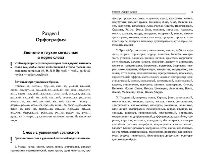 Тренажер по русскому языку. Орфография. Пунктуация. Орфоэпия - фото 5