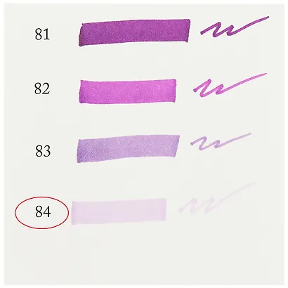 Маркер художественный "Сонет" бледно-фиолетов., двухсторон., тонк. и широк.долото, Сонет - фото 3