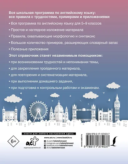 Вся школьная программа по английскому языку: все правила с трудностями, примерами и приложениями - фото 2