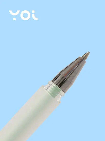 Ручки гелевые синие 12 штук "Caramel" 0,7 мм, в ассортименте, Yoi - фото 2