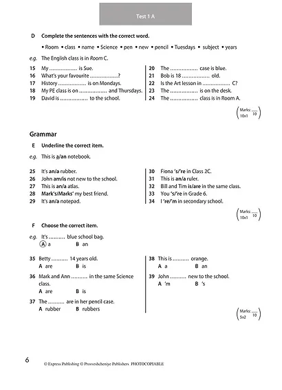 Spotlight. Английский язык. 5 класс. Контрольные задания. Учебное пособие - фото 4