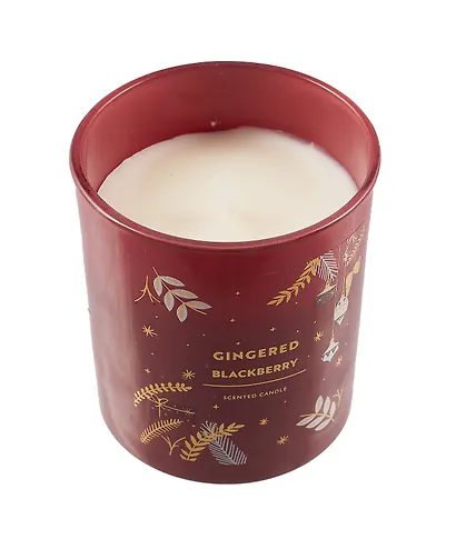 Ароматическая Свеча в стакане (Blackberry) (200г) (8х9) (12-Fareast-B007020-1) - фото 3