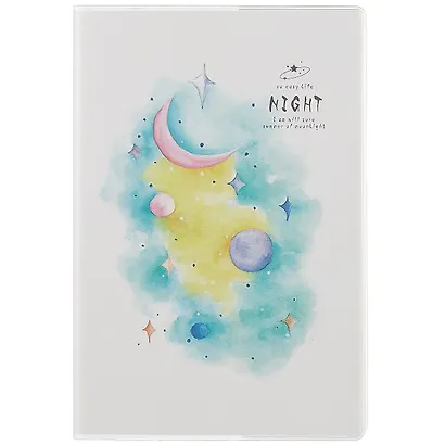 Тетрадь в линейку Night, 50 листов, в ассортименте - фото 5