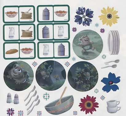 "Холодное сердце". Развивающая книжка с наклейками - фото 2