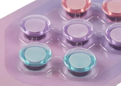 Магниты Yoi, Pastel, прозрачные 20 мм 7 штук - фото 4