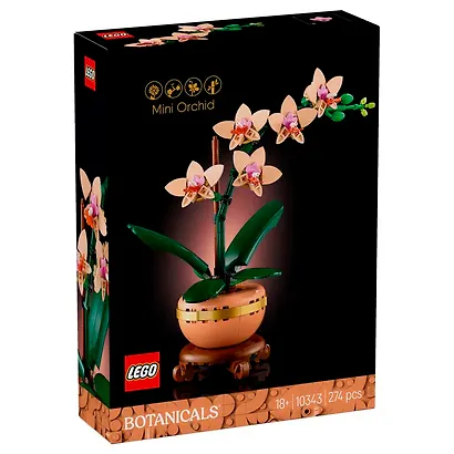 LEGO Botanical Collection: Мини-орхидея, 274 детали (10343) - фото 2