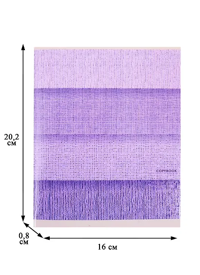 Тетрадь в линейку Unnika, "Текстуры", 96 листов, в ассортименте - фото 2