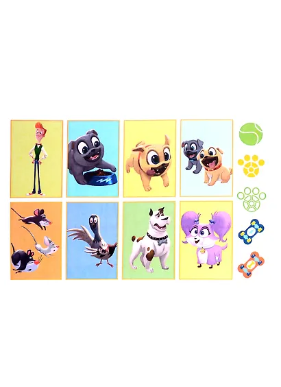 Наклей и раскрась по номерам № НРПН 2107 ("Дружные мопсы") - фото 2