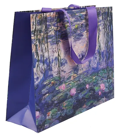 Пакет А4 28*36*11 "ART. Моне К. Водяные лилии", Schiller - фото 3