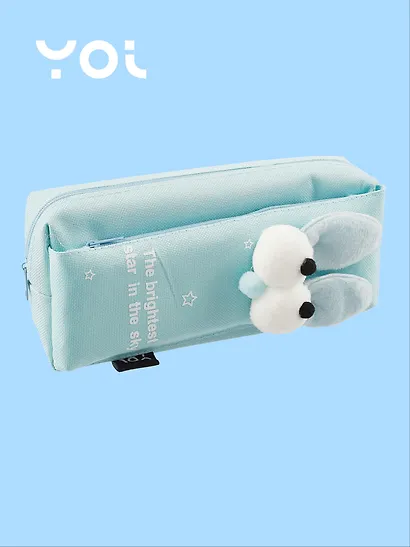 Пенал-косметичка Yoi, "Веселый кролик", в ассортименте - фото 2
