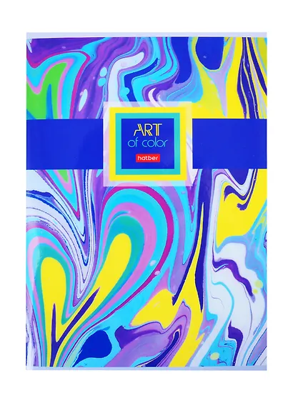 Тетрадь в клетку Hatber, "Воздушные облака", А4, 96 листов, в ассортименте - фото 4