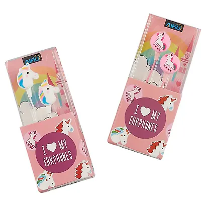 Наушники Единороги с разноцветной гривой (ПВХ бокс) - фото 3