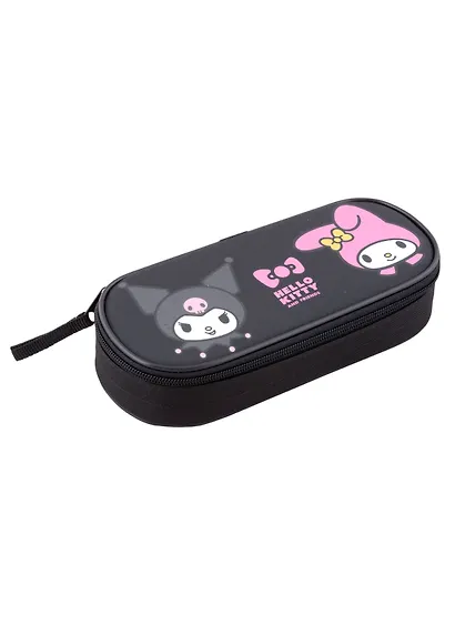 Пенал корпусный "Kuromi", черный,  22.5 х 9 х 5 см - фото 1