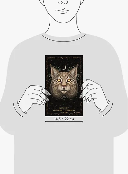 Блокнот «Ночная охотница» - фото 6