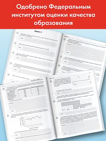 Математика. Большой сборник тренировочных вариантов проверочных работ для подготовки к ВПР. 5 класс - фото 3