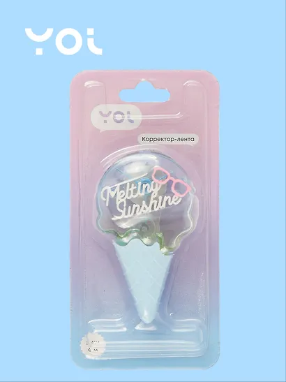 Корректор лента 5мм*6м "Ice cream" в ассортименте, Yoi - фото 3