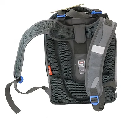 Рюкзак каркасный Hatber, ERGONOMIC Graffiti 37*29*17см, 2 отделения на молнии, светоотражающие элементы - фото 3