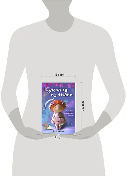 Куколка из ткани. Танцовщица. Мастер-класс и выкройки в натуральную величину - фото 4