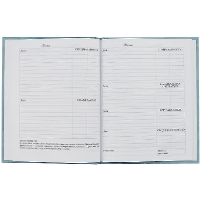 Дневник для муз.школ "Дизайн 14 (22)" 7БЦ, мат.ламинация, выб.лак - фото 2