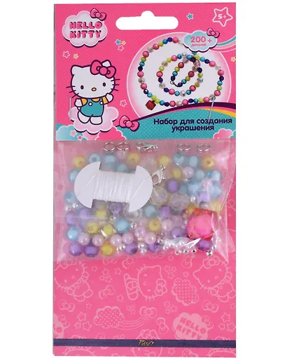 Набор для создания украшения "Хеллоу Китти-1" - фото 1